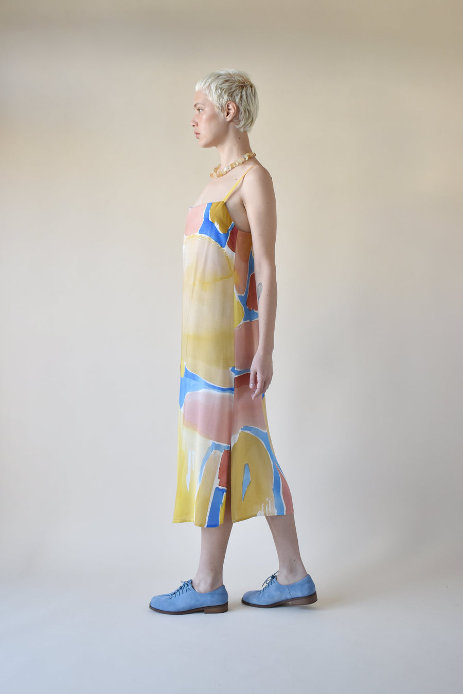 Printed Midi Dress
