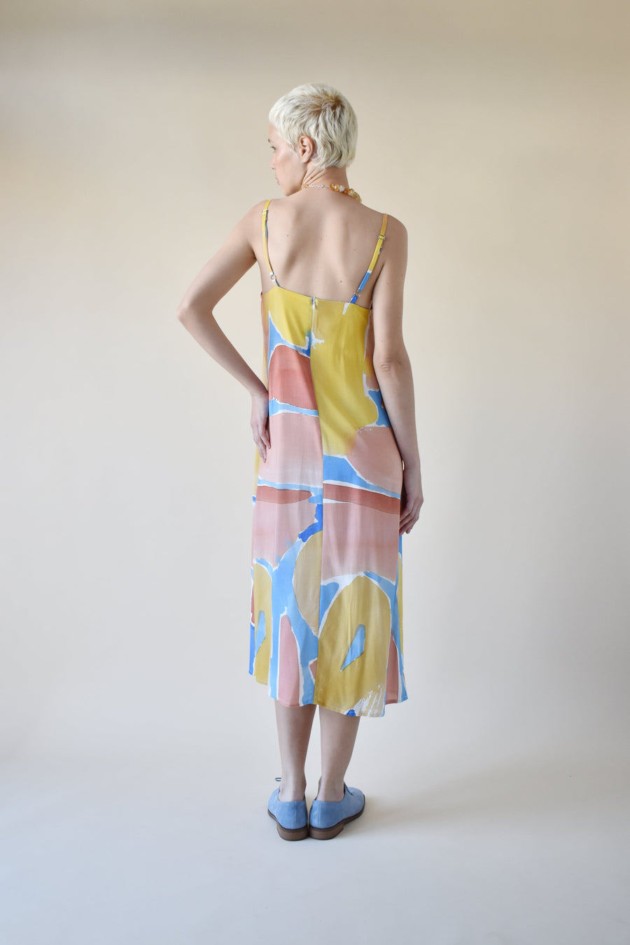 Printed Midi Dress