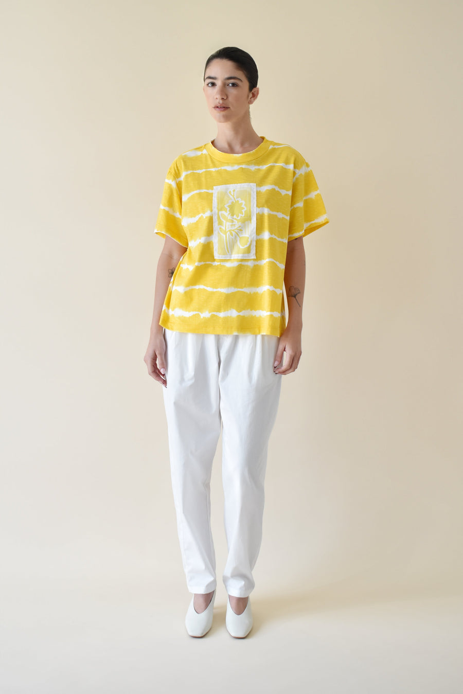 Printed Basic T Shirt