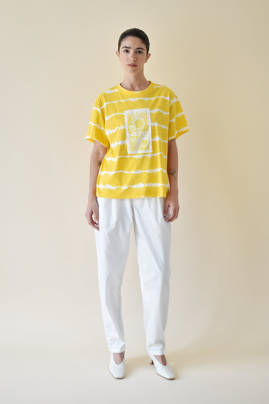Printed Basic T Shirt