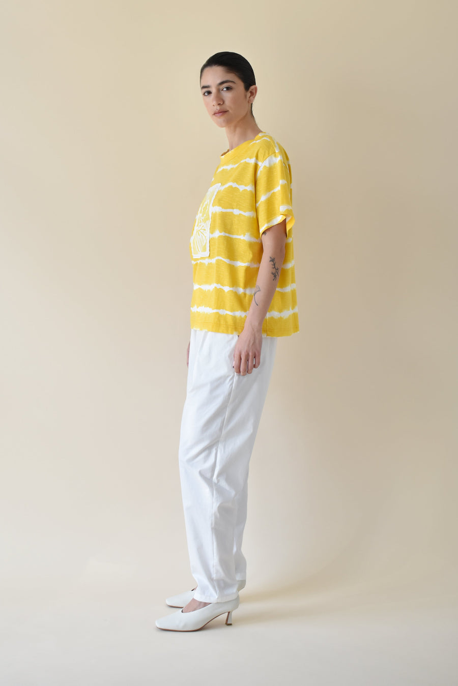 Printed Basic T Shirt