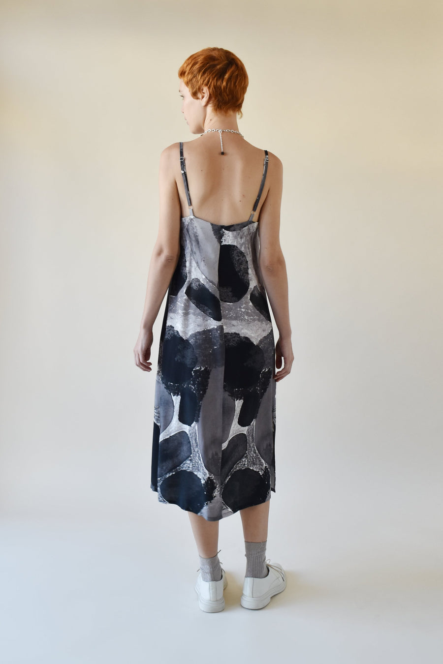 Printed Midi Dress