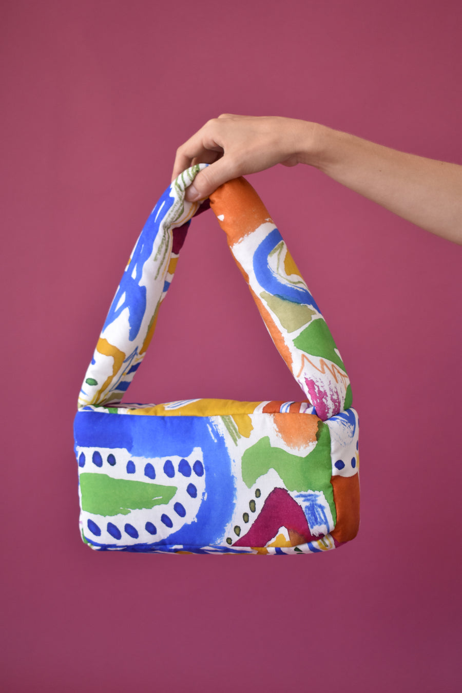 Mini Printed Pillow Bag