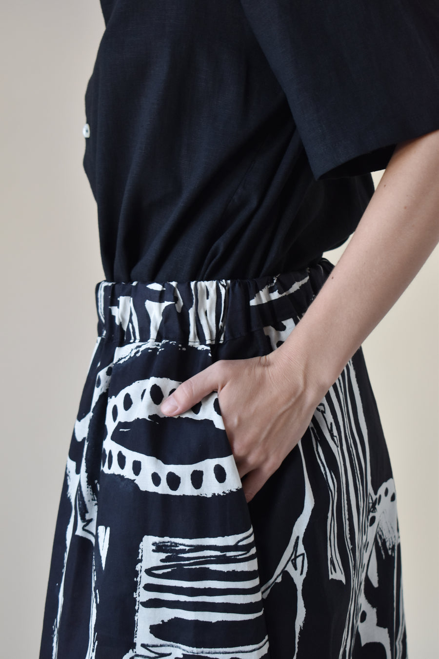 Printed Skirt