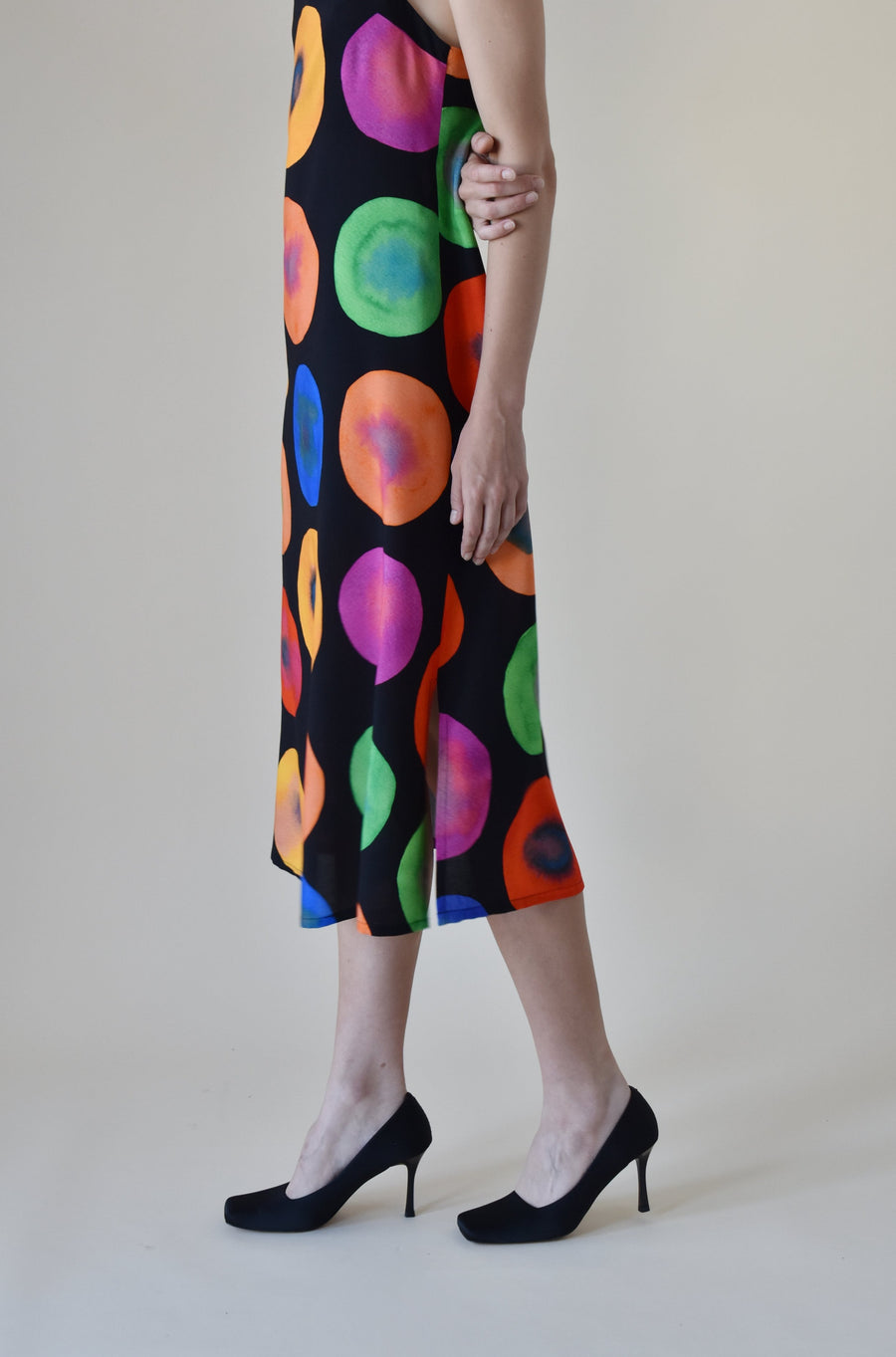 Printed Midi Dress