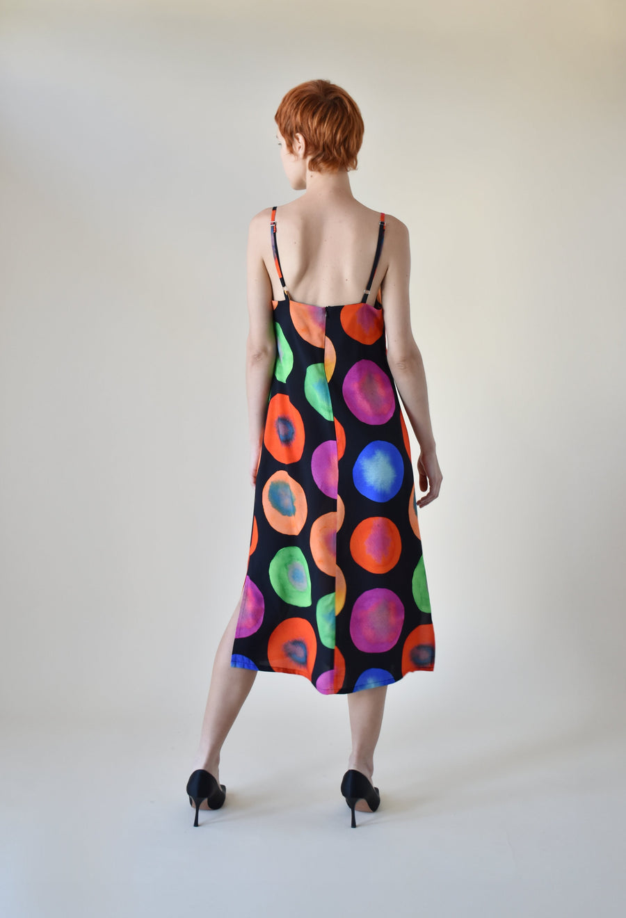 Printed Midi Dress