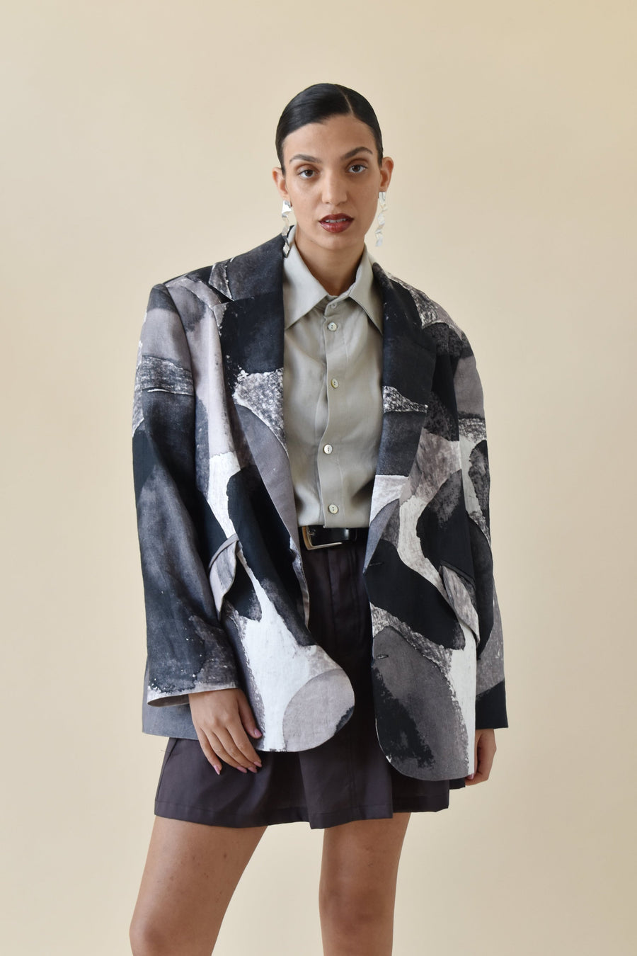 Printed Tailored Jacket