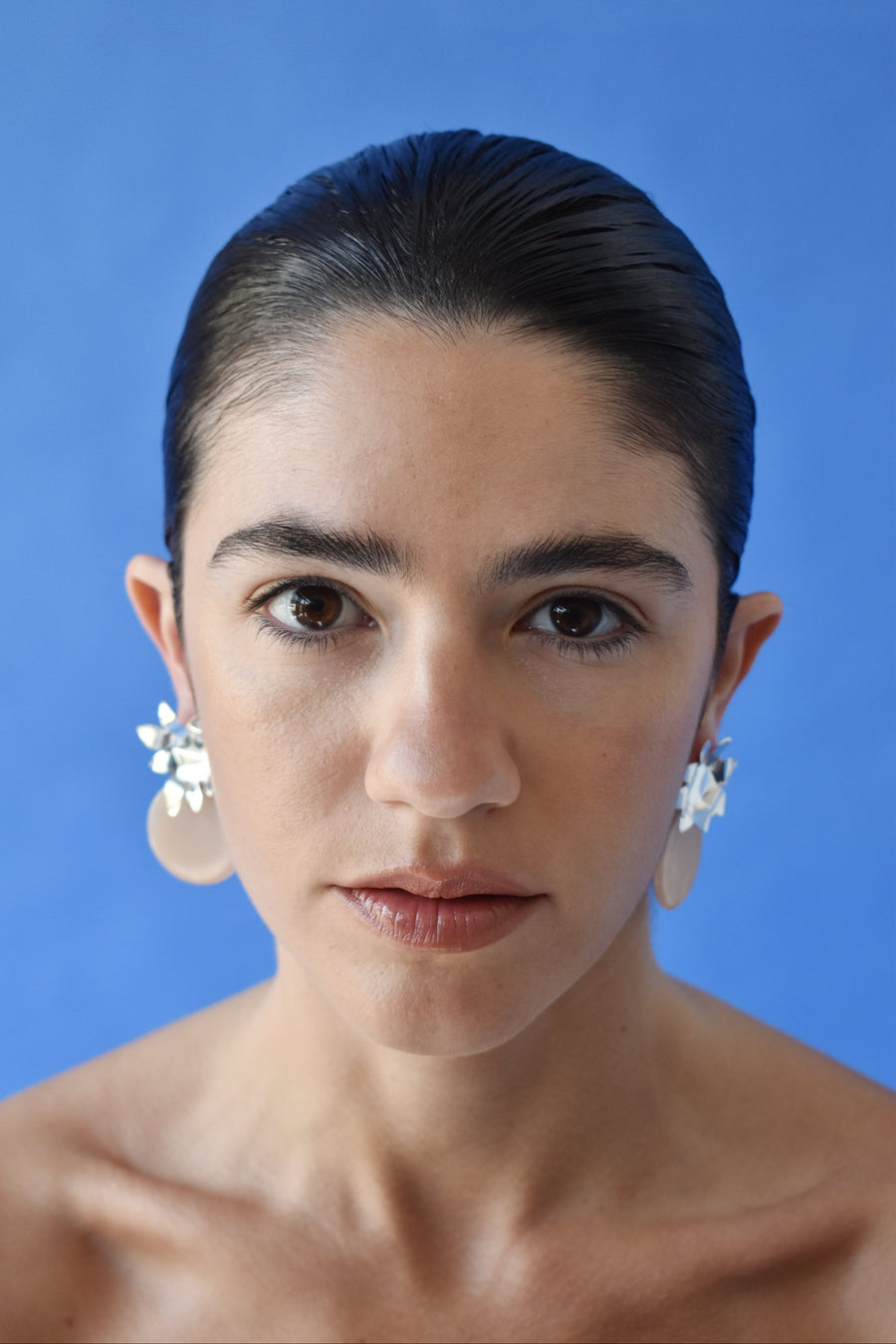 Aventurine And Silver Earrings