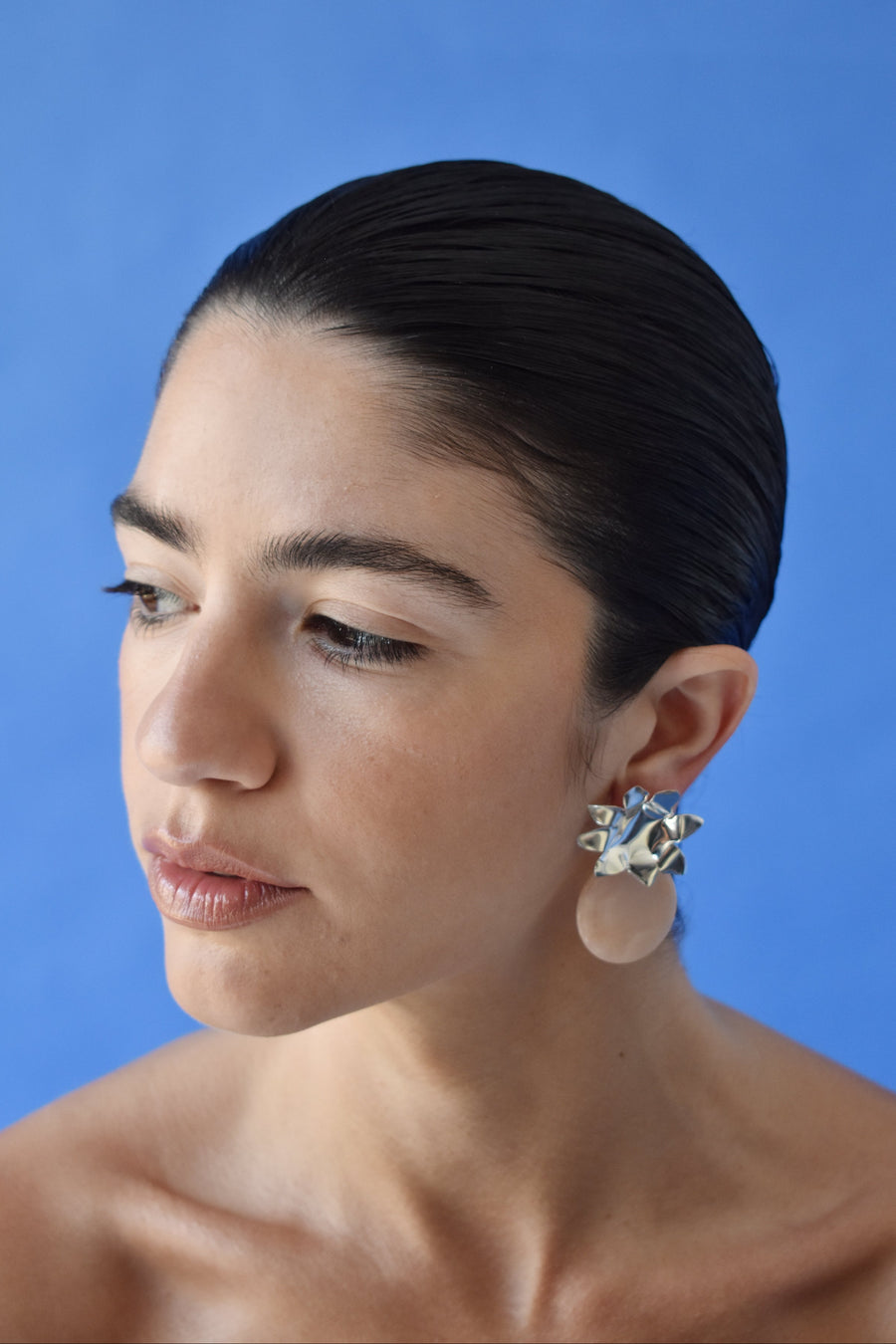 Aventurine And Silver Earrings