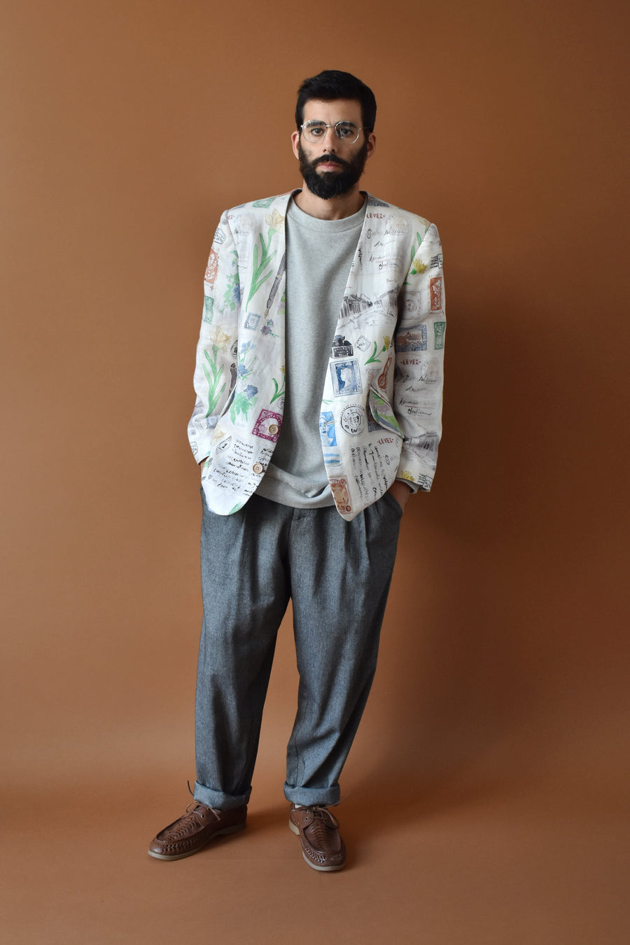 Printed Tailored Jacket