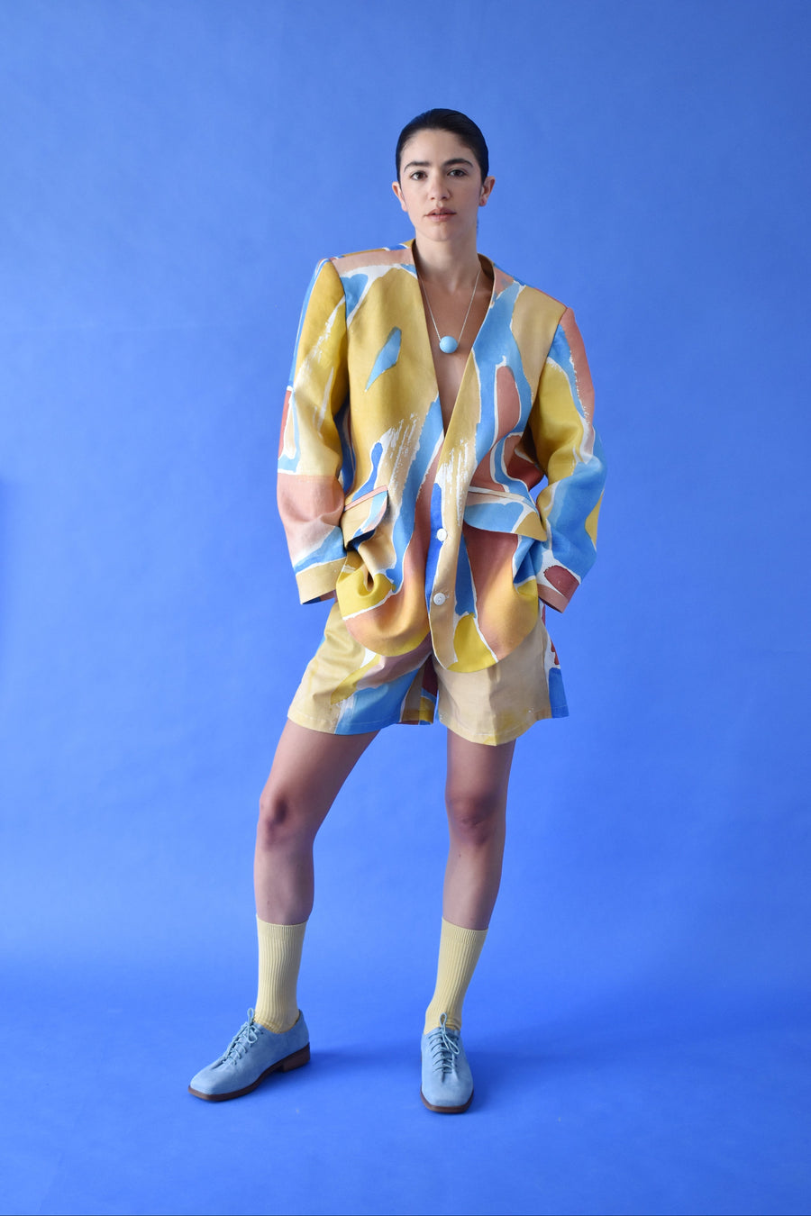 Printed Tailored Jacket