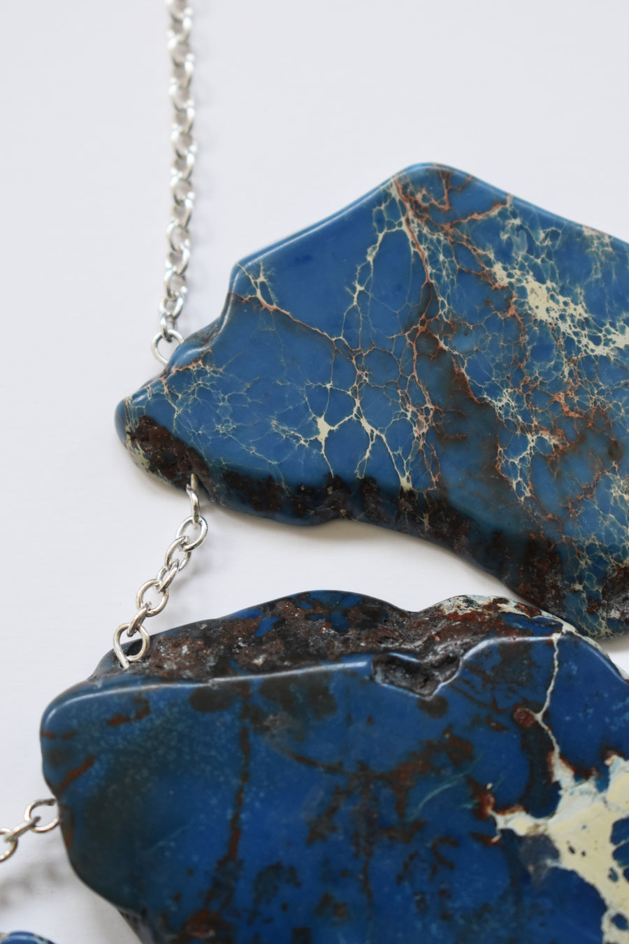 SIlver And Lapis Lazuli Necklace - OFIR IVGI